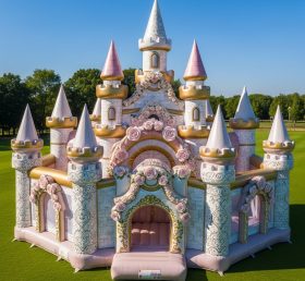 T2-8691 Weddings Theme Inflatable Castle...