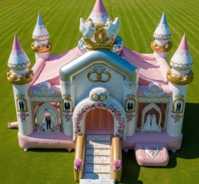 T2-8699 Weddings Theme Inflatable Castle...
