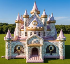 T2-8709 Weddings Theme Inflatable Castle...