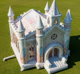 T2-8759 Weddings Theme Inflatable Castle...