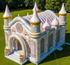 T2-8760 Weddings Theme Inflatable Castle...
