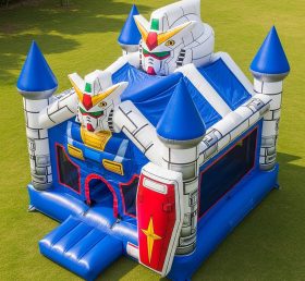 T5-2058 Gundam Theme Inflatable Castles