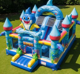 T5-2230 Baby Shark Theme Inflatable Cast...