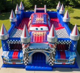 T5-2271 Cars Theme Inflatable Castles