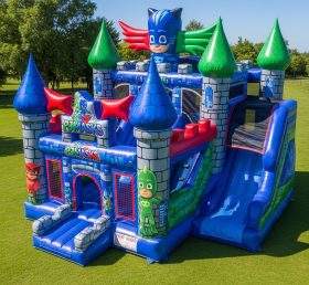 T5-2412 PJ Masks Theme Inflatable Castle...