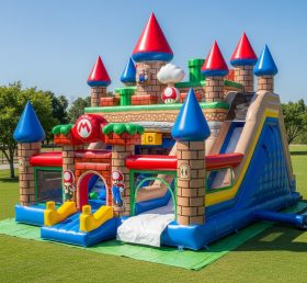 T5-2484 Super Mario Theme Inflatable Cas...