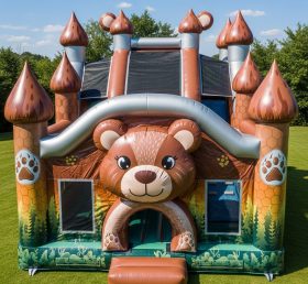T5-2570 Bear Theme Inflatable Castles