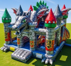 T5-2609 Dragon Theme Inflatable Castles