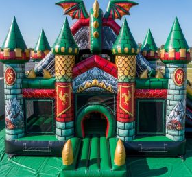 T5-2610 Dragon Theme Inflatable Castles