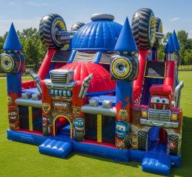 T5-2690 Monster Trucks Theme Inflatable ...