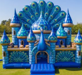 T5-2707 Peacock Theme Inflatable Castles