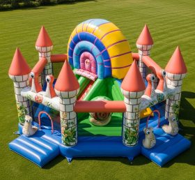 T5-2740 Snail Theme Inflatable Castles