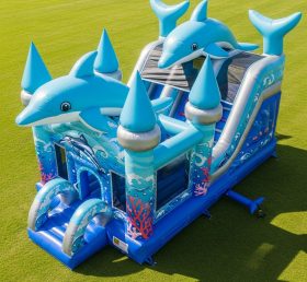 T5-2892 Dolphin Theme Inflatable Castles