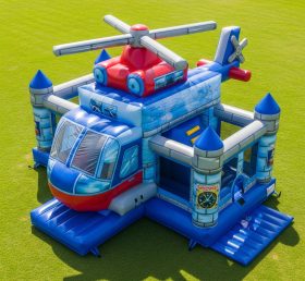 T5-2963 Helicopter Theme Inflatable Cast...