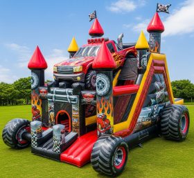 T5-3015 Monster Trucks Theme Inflatable ...