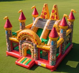 T5-3041 Pizza Theme Inflatable Castles