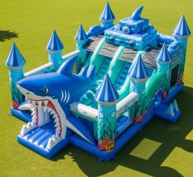 T5-3060 Shark Theme Inflatable Castles