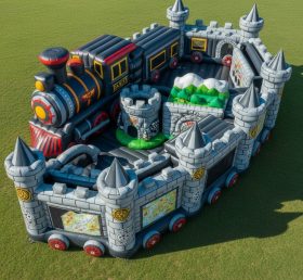 T5-3101 Train Theme Inflatable Castles