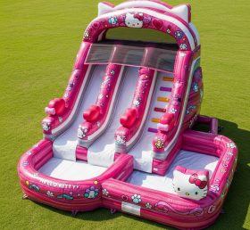 T8-9285 Hello Kitty Theme Inflatable Wat...