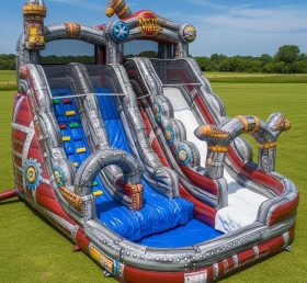 T8-9344 Rusty Rivets Theme Inflatable Wa...