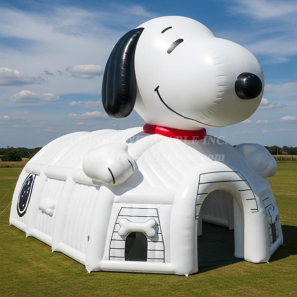 Tent1-6035 Snoopy Theme Inflatable Tent