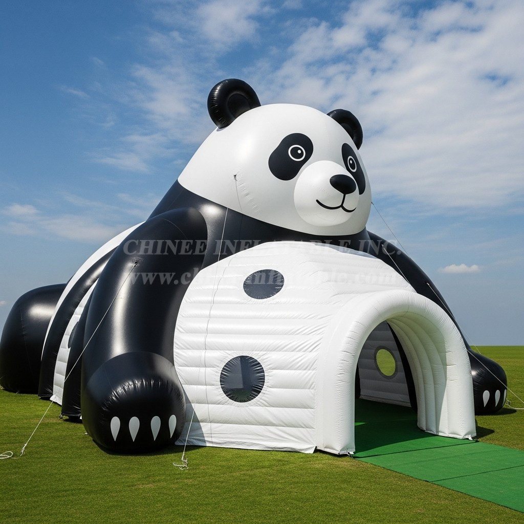 Tent1-6041 Panda Theme Inflatable Tent