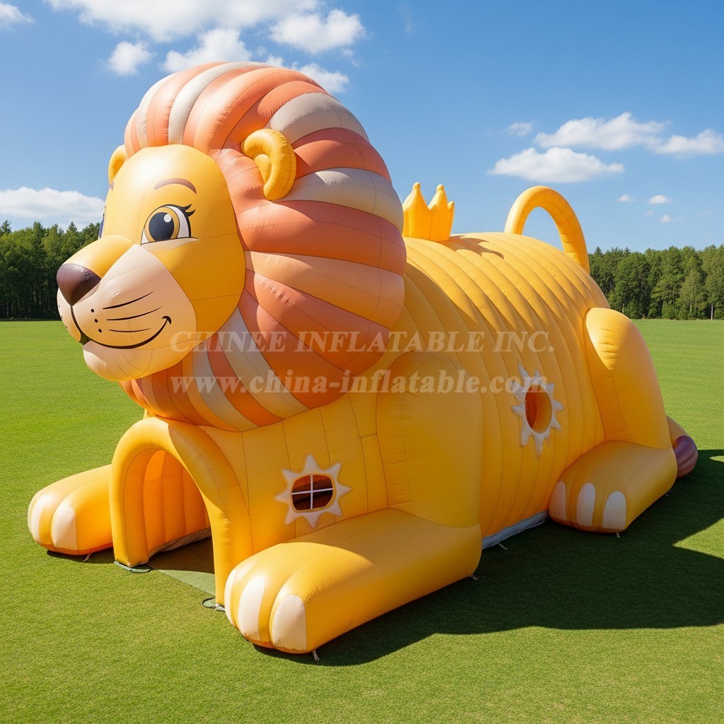 Tent1-6082 Lion Theme Inflatable Tent