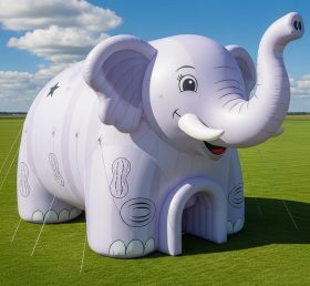 Tent1-6091 Elephant Theme Inflatable Ten...