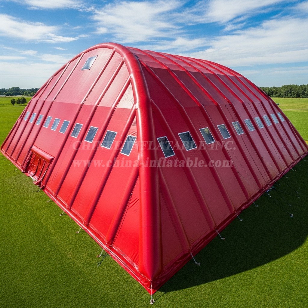 Tent1-6097 Giant Red Inflatable Tent