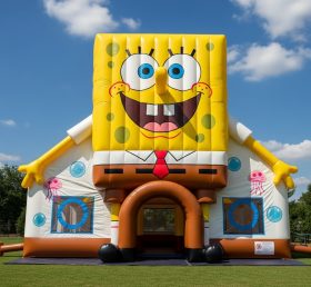 Tent1-6106 SpongeBob Theme Inflatable Te...