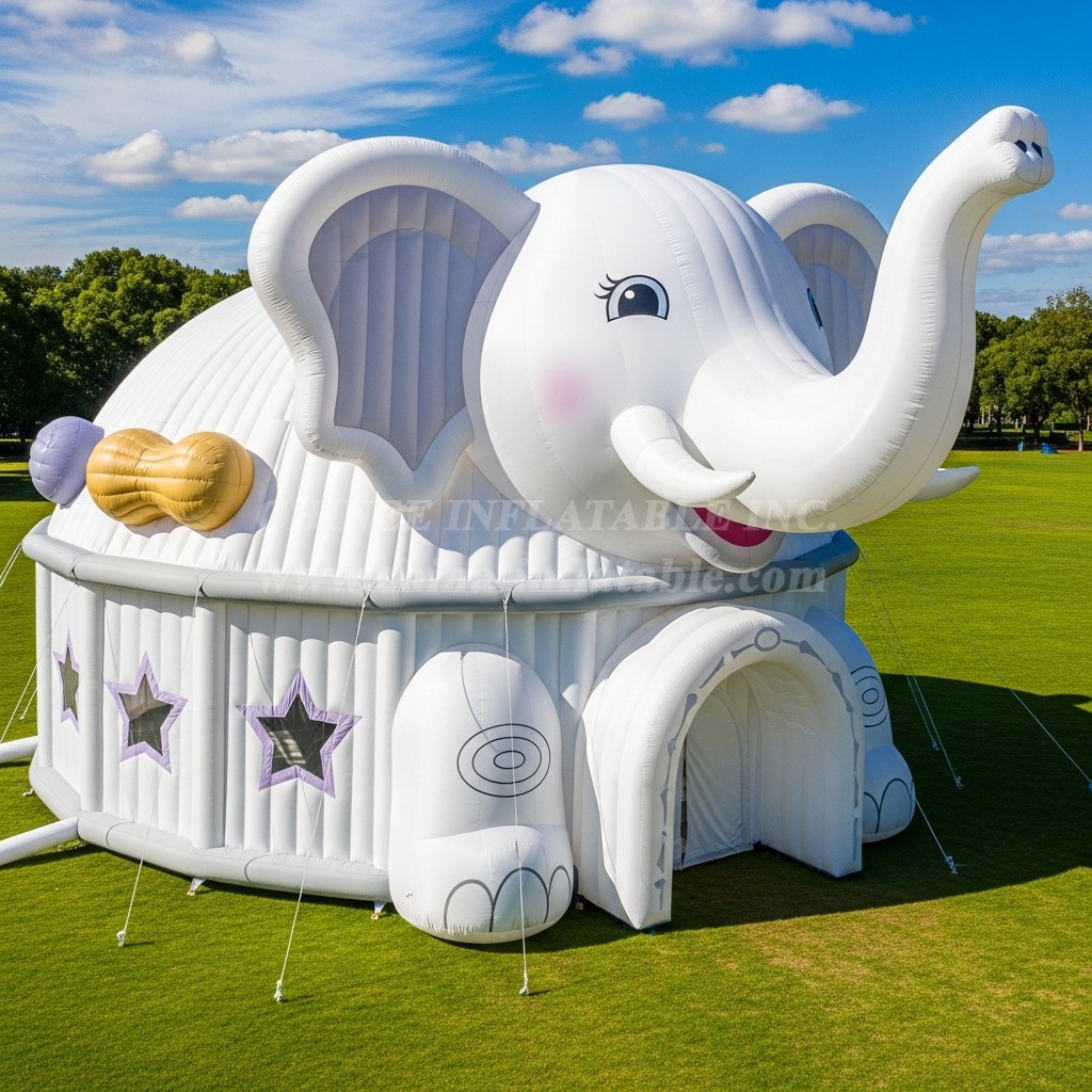 Tent1-6121 Elephant Theme Inflatable Tent