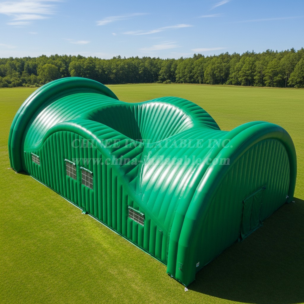 Tent1-6155 Green Inflatable Structure Inflatable Tent
