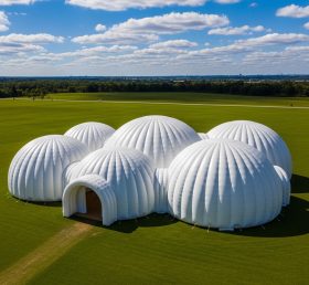 Tent1-6214 Giant White Inflatable Dome