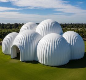 Tent1-6215 Giant White Inflatable Dome