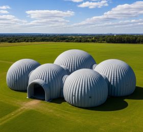 Tent1-6224 Grey Dome Cluster Inflatable ...