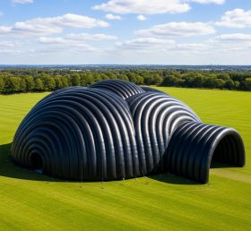 Tent1-6244 Black Dome Inflatable Dome Te...