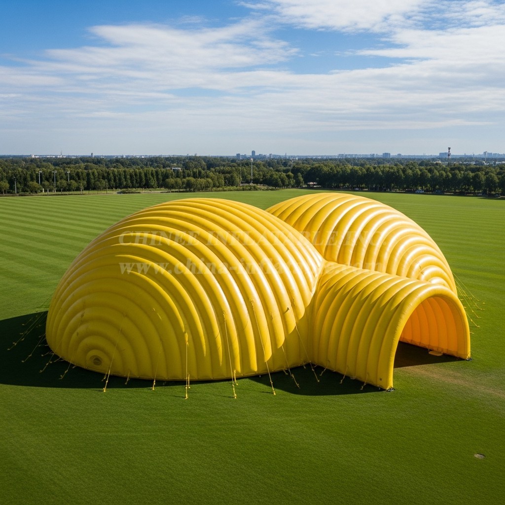 Tent1-6250 Yellow Dome Inflatable Dome