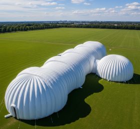 Tent1-6289 Plain White Dome Inflatable T...