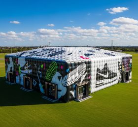 Tent1-6365 Black White Grey Inflatable S...