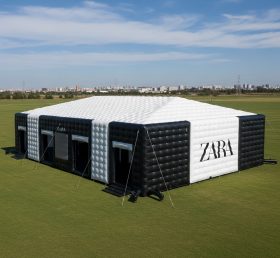 Tent1-6372 Black White Inflatable Pavili...