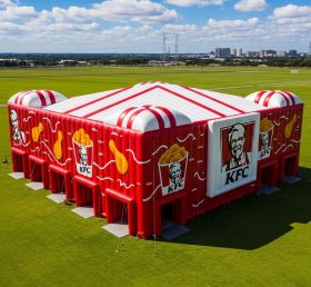Tent1-6443 KFC Red Inflatable Structure