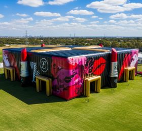 Tent1-6448 Lipstick Themed Inflatable Te...