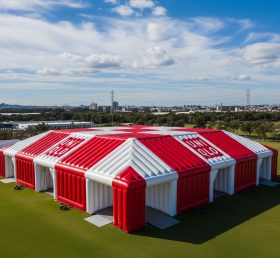 Tent1-6522 Red White Inflatable UNIQLO T...