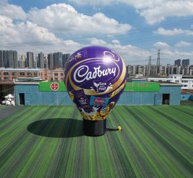 B3-21AD Pallone Pubblicitario Gonfiabile Cadbury