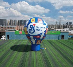 B3-21AN Pallone Pubblicitario Gonfiabile General Mills