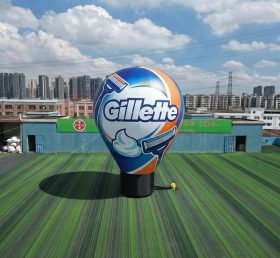B3-21AP Pallone Pubblicitario Gonfiabile Gillette