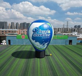 B3-21AR Pallone Pubblicitario Gonfiabile Head & Shoulders