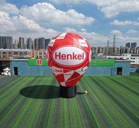 B3-21AV Pallone Pubblicitario Gonfiabile Henkel
