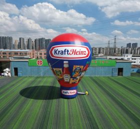 B3-21BF Pallone Pubblicitario Gonfiabile Kraft Heinz