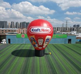 B3-21BG Pallone Gonfiabile Pubblicitario Kraft Heinz